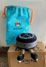 Jellycat Amuseable Cute Hockey Puck,10cm Soft Toy - BNWT New with Tag & Gift Bag