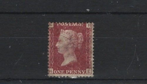 Victorian penny red plate - victorian,