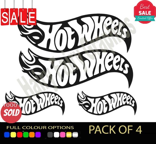 Hot wheels vinyl - 4x,