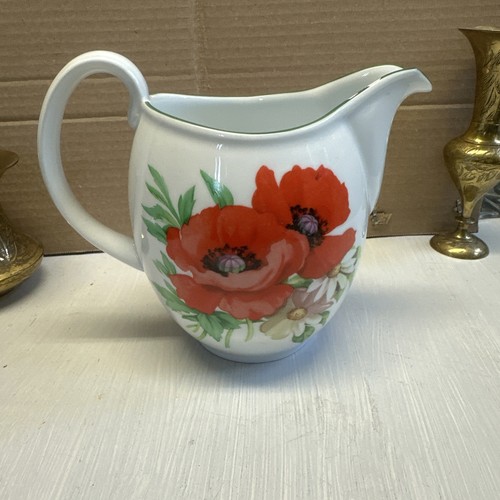 Royal worcester poppies jug - royal,