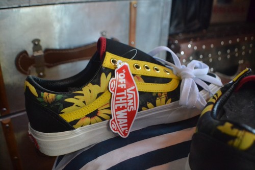 Vans old skool customs yellow - vans,
