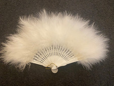 White real Ostrich Feather