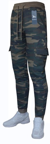Camouflage cargo joggers - camouflage,
