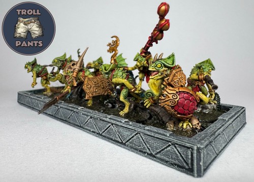 Chameleon skinks lizardmen - chameleon,