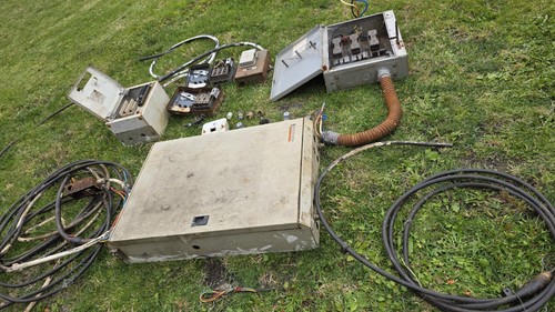Vintage circuit breaker switch - circuit,