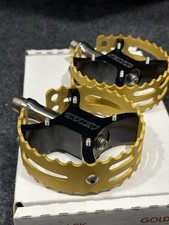 Skyway Pro Round Pedals Gold