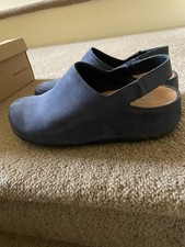 Fitflop Clogs/mules Size 6 Blue Suede Used