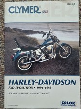 Clymer Repair Service Shop Manual Harley Davidson FXD Dyna Evolution 1991-1998