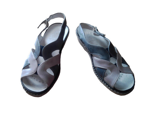 Ladies leather fly flot - ladies,