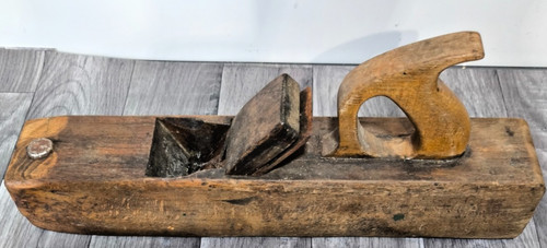 Antique vintage wooden jack - antique,