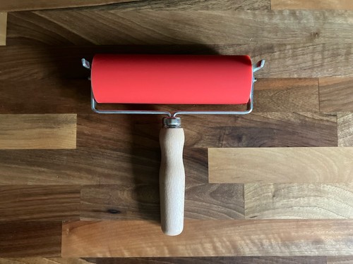 Rubber brayer printing tool - rubber,