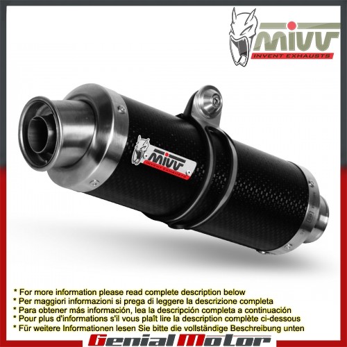 Mivv exhaust muffler carbon - mivv,