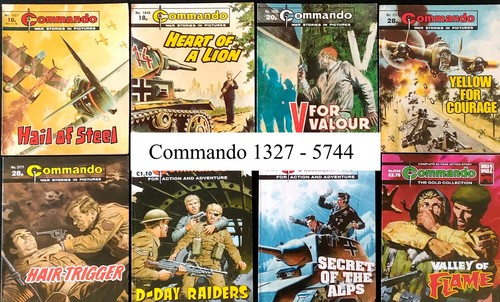 Commando job lot bundle x8 - ,