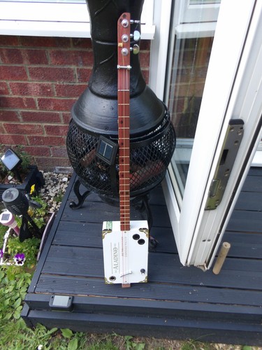 String homemade fretted - homemade,