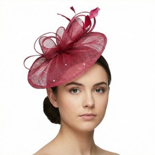 Sinamay Fascinator with