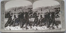 WW1 Beach W Turkish Death Trap Rushed by Lancaster Regt Stereoview by Realistic