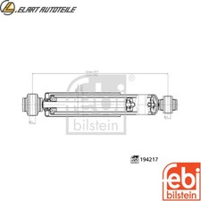 Shock absorber 194217 for opel - shock,