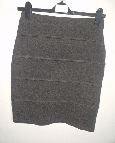 Charcoal pencil skirt knee - charcoal,