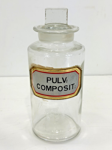 Pulv composit medicine glass - composit,