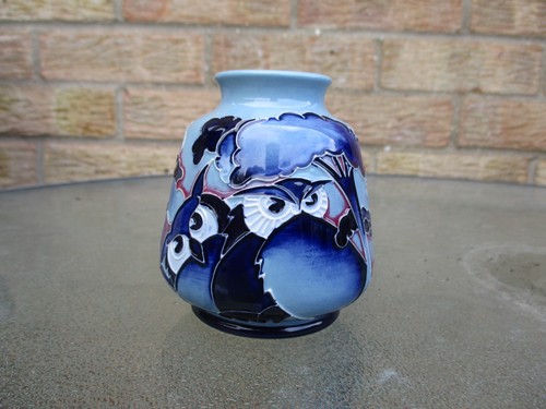 Moorcroft blue englobe - blue,