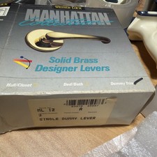 🔥Weiser Lock Manhattan Collection ML12 Single Dummy Lever