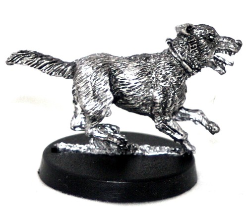 Animal wolf 28mm - wolf, metal