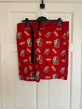Official Licensed British & Irish Lions Men's Board Shorts-BNWT