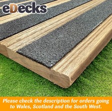 Packs of x TOP QUALITY End Of Batch Colour 1m x 50mm Anti Slip Decking Strips
