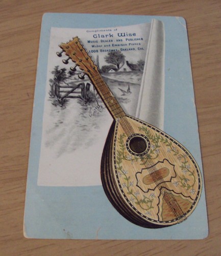 Vtg 1908 advertising trade - 1908,