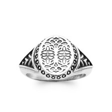 Men's Ring in Sterling Silver