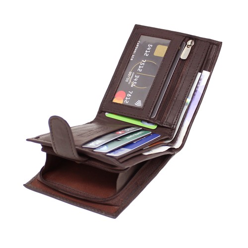 Mens genuine leather wallet - genuine,