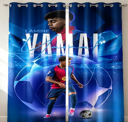 Lamine yamal blackout - yamal, curtains