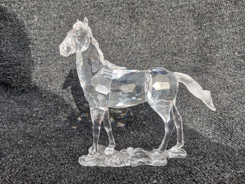 Swarovski crystal clear horse - swarovski,