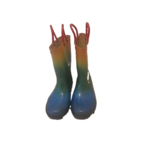 Rainbow wellington boots - rainbow,