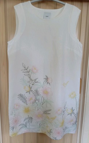 Next white floral - white, blend