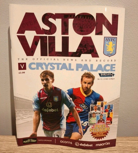Aston villa crystal palace - villa,