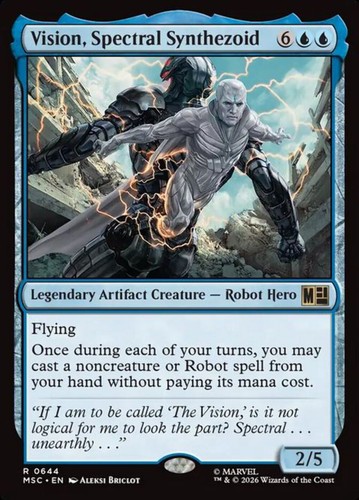 Vision spectral synthezoid - spectral,