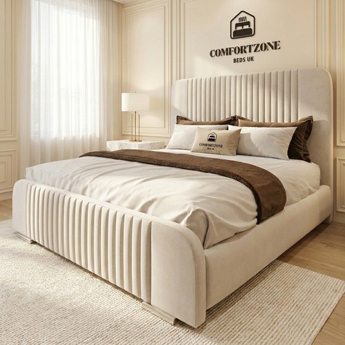 New panel bed frame plush - bed,