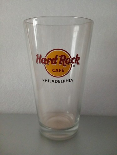 Hard rock cafe pint - rock, glass