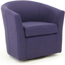 Elegant 19" Purple Fabric