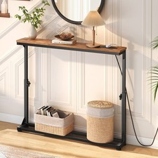 Console Table with Adjustable