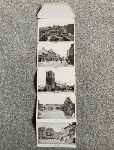 1934 letter card - card, otley;