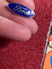 Vtg Mini Ford Oval Script Logo