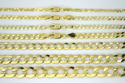 14k solid gold - solid, link