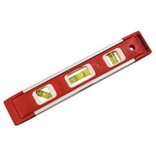 MAGNETIC SPIRIT LEVEL 22.5cm 9" TORPEDO LIGHTWEIGHT SMALL POCKET BRICK LEVELS