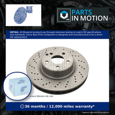 2x Brake Discs Pair Vented