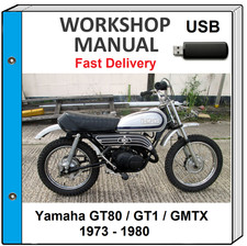 YAMAHA GT80 GT1 GMTX 1974 1975