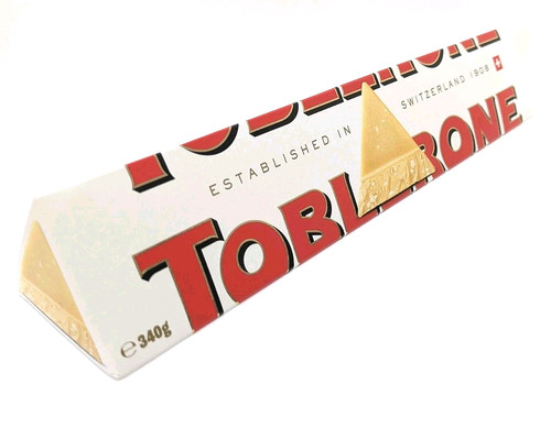 Toblerone white chocolate - white,