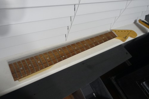Baritone guitar neck fret - guitar, neck,
