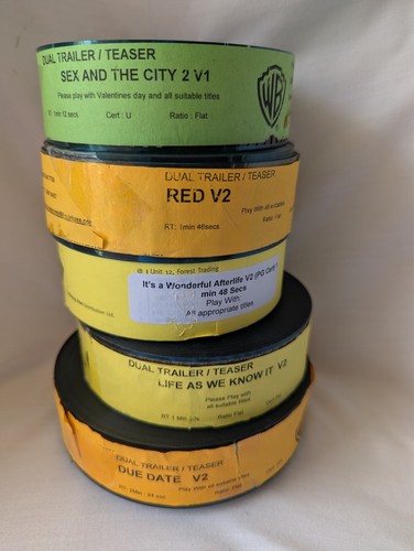 35mm film movie trailers - , x